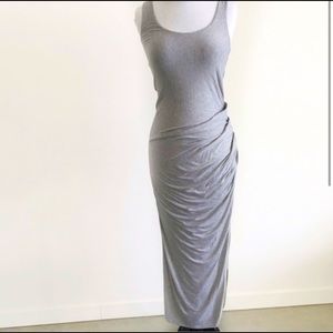 Marciano asymmetrical ruched dress - XS
